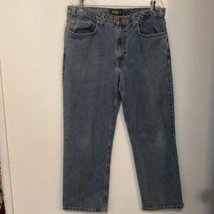 Eddie Bauer Y2K 2004 heavy denim jean original fit 36 x 28.5